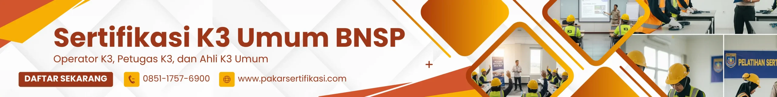 Sertifikasi K3 Umum  BNSP