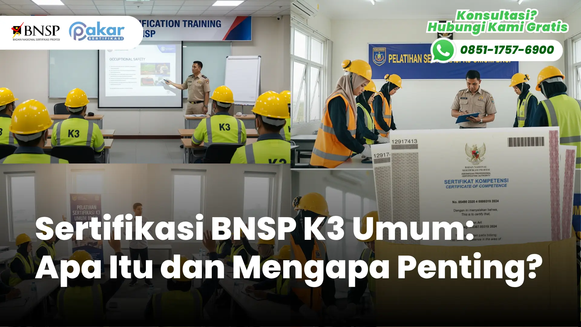 Sertifikasi BNSP K3 Umum: Apa itu dan Mengapa Penting?