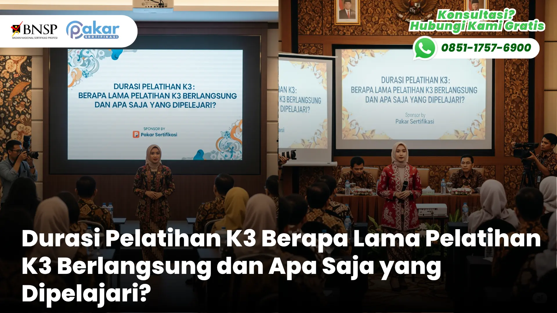 Berapa lama pelatihan K3 berlangsung