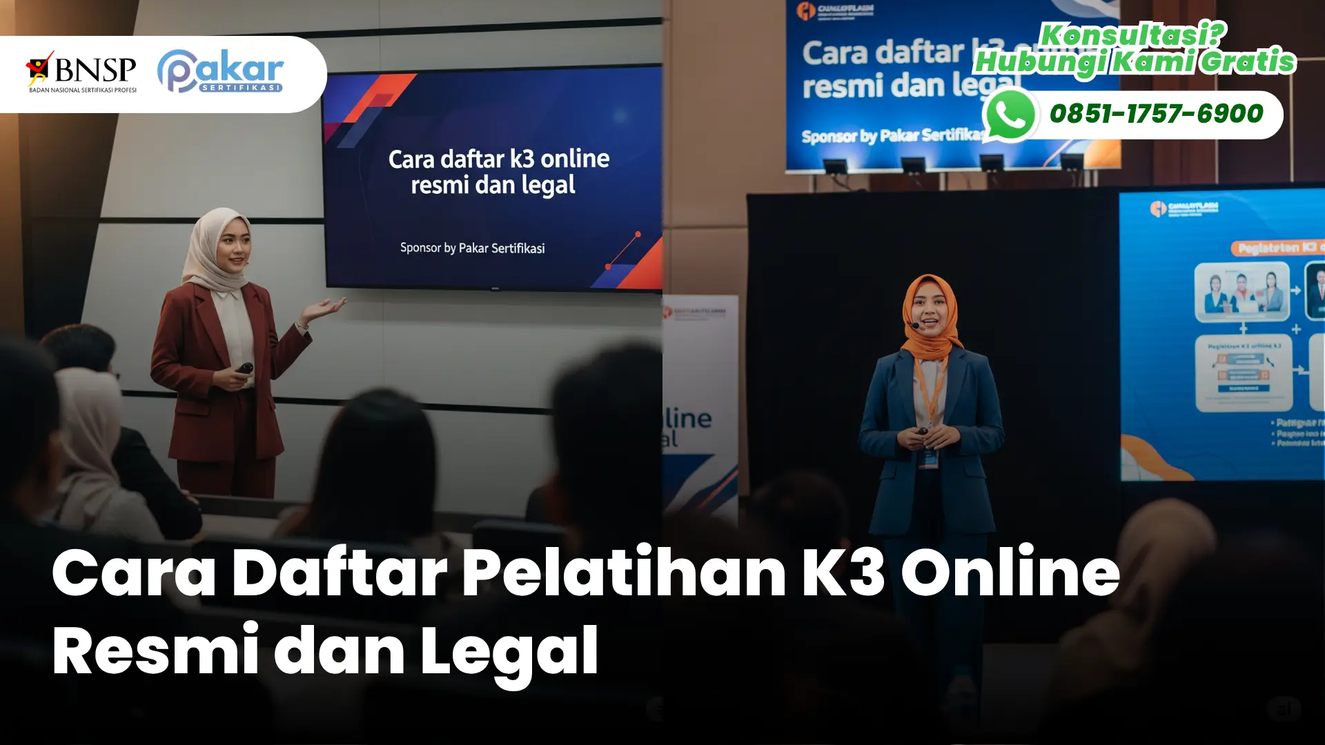 Cara daftar pelatihan K3 online