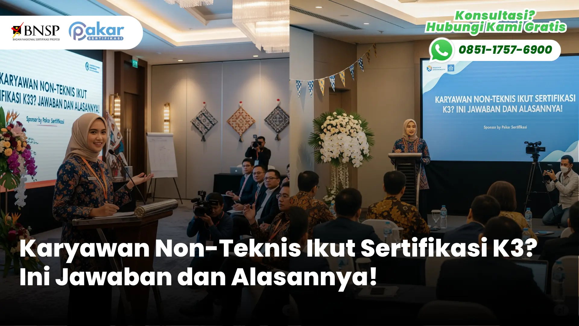 Karyawan Non-Teknis Ikut Sertifikasi K3
