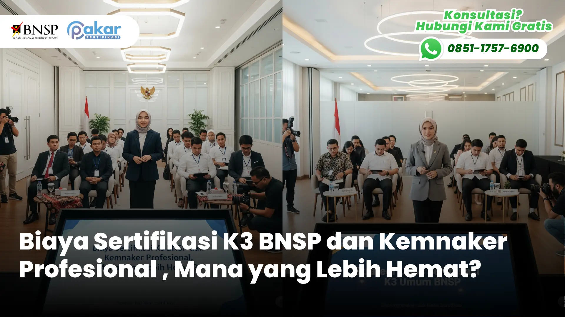 Biaya sertifikasi k3 bnsp dan kemnaker