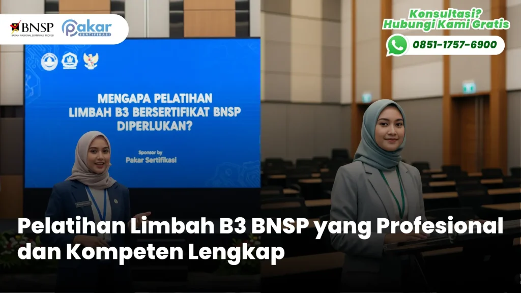 Pelatihan Limbah B3 BNSP