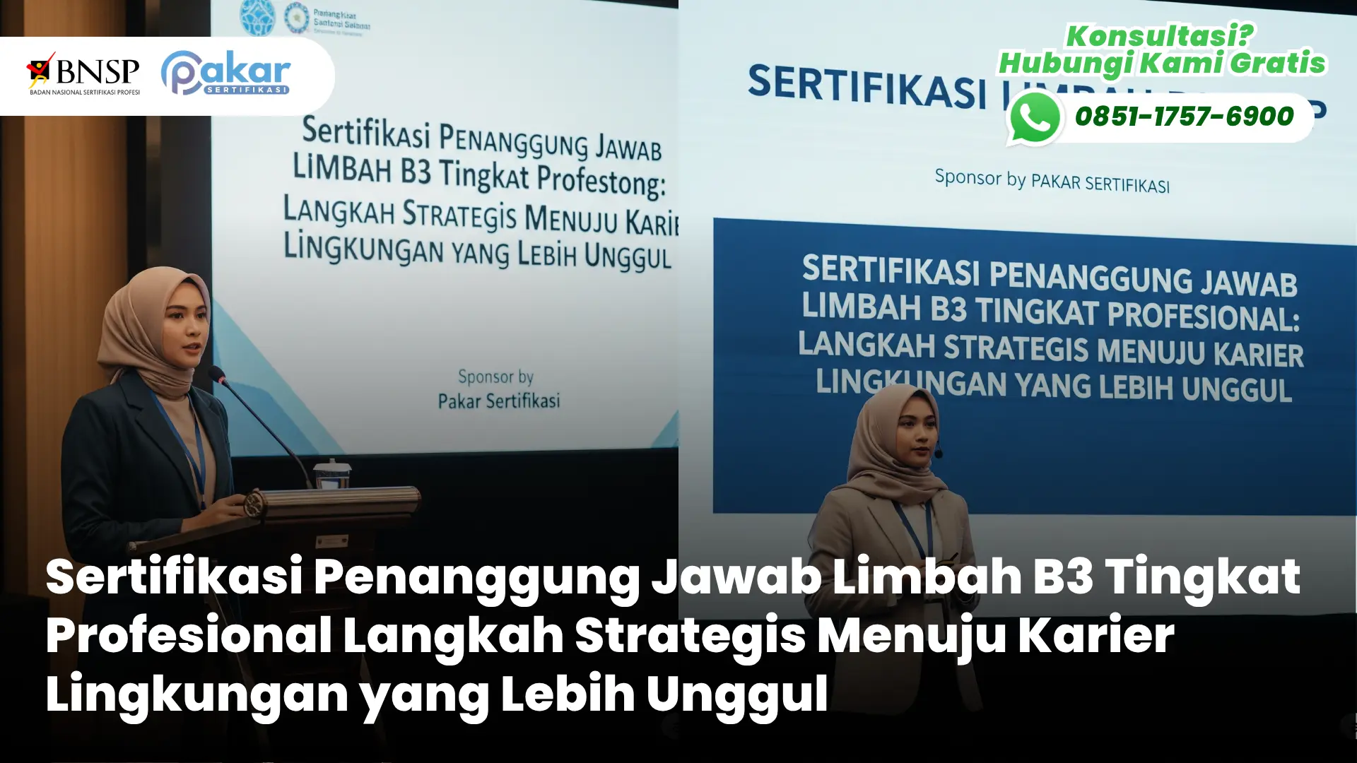Sertifikasi penanggung jawab limbah b3