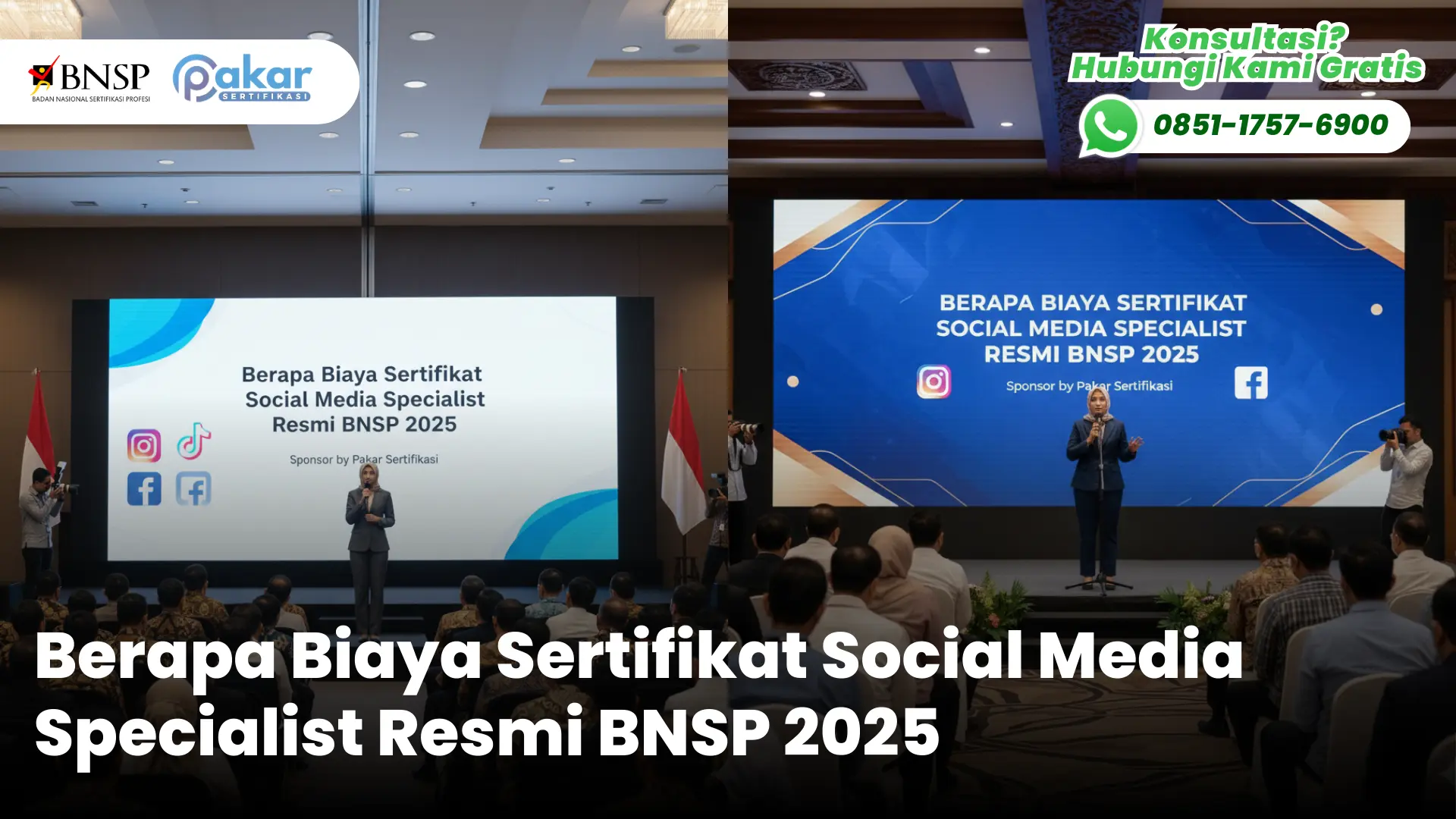 berapa biaya sertifikat sosial media specialist