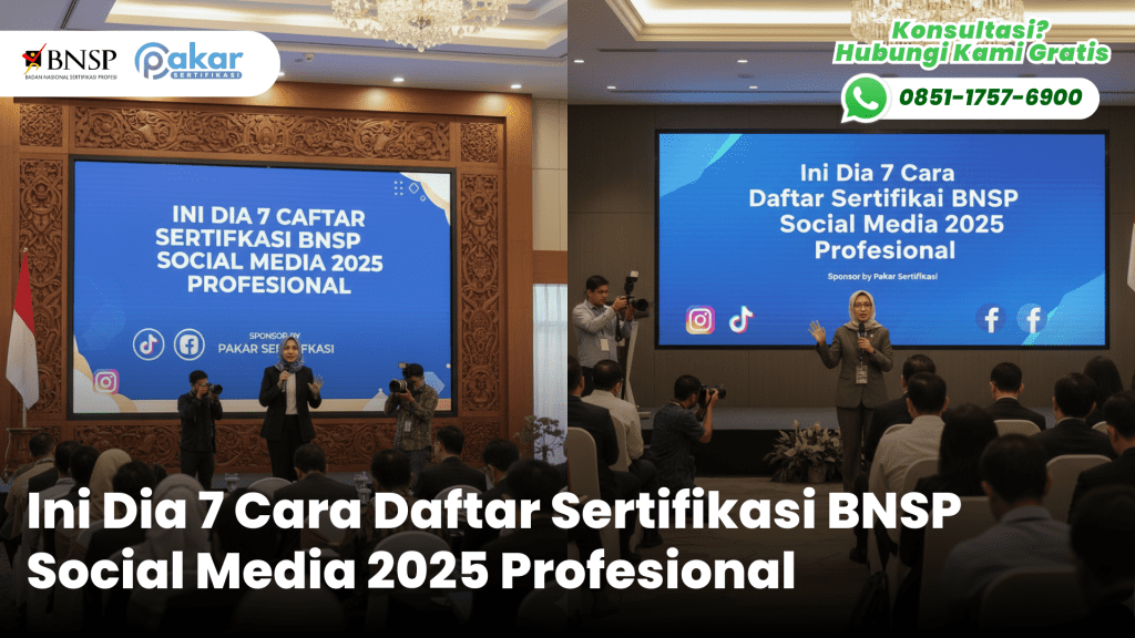 cara daftar sertifikasi bnsp social media