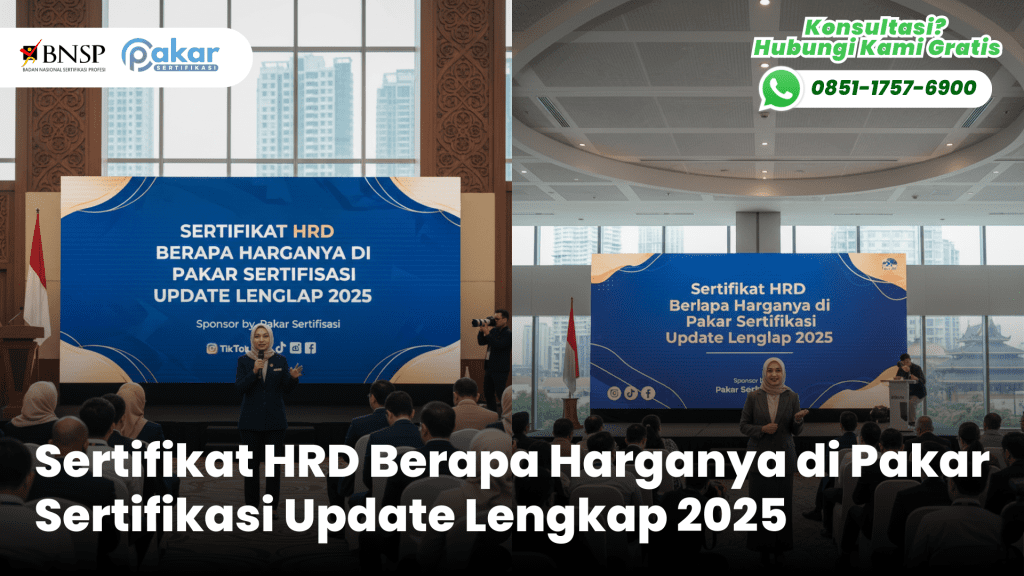 sertifikat hrd berapa harganya