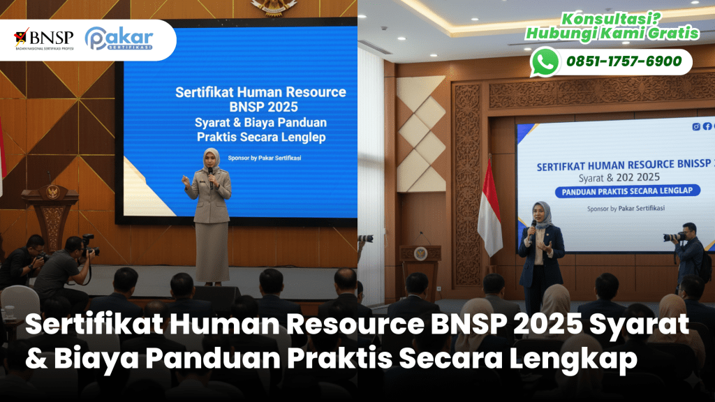 sertifikat human resource bnsp