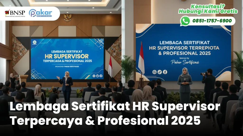 sertifikat hr supervisor