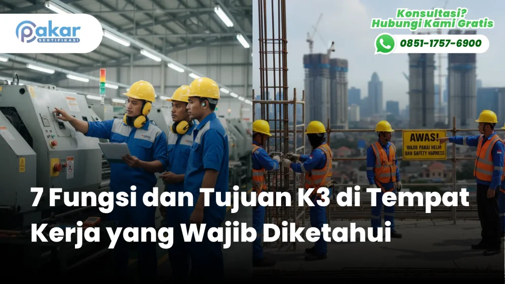 Fungsi dan Tujuan K3 di Tempat Kerja yang wajib diketahui