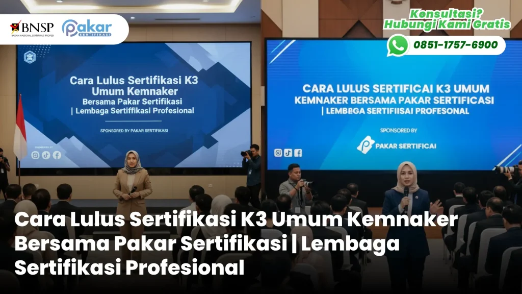 sertifikasi k3 umum kemnaker