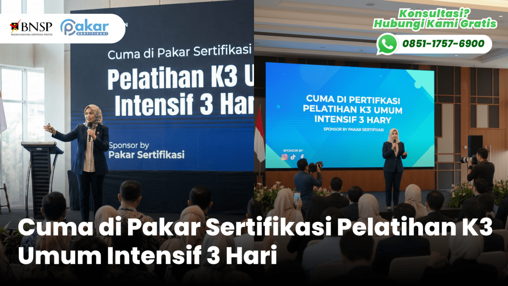 pelatihan k3 umum intensif 3 hari
