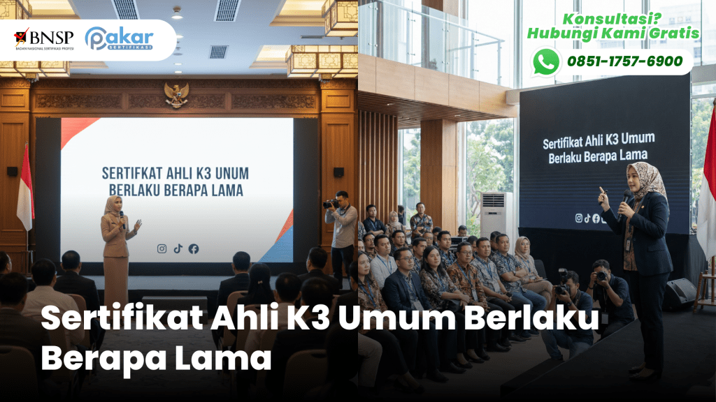 sertifikat ahli k3 umum berlaku berapa lama