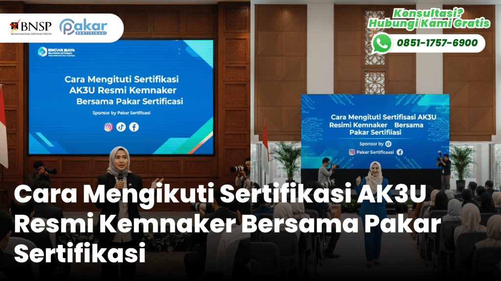 cara mengikuti sertifikasi ak3u resmi kemnaker