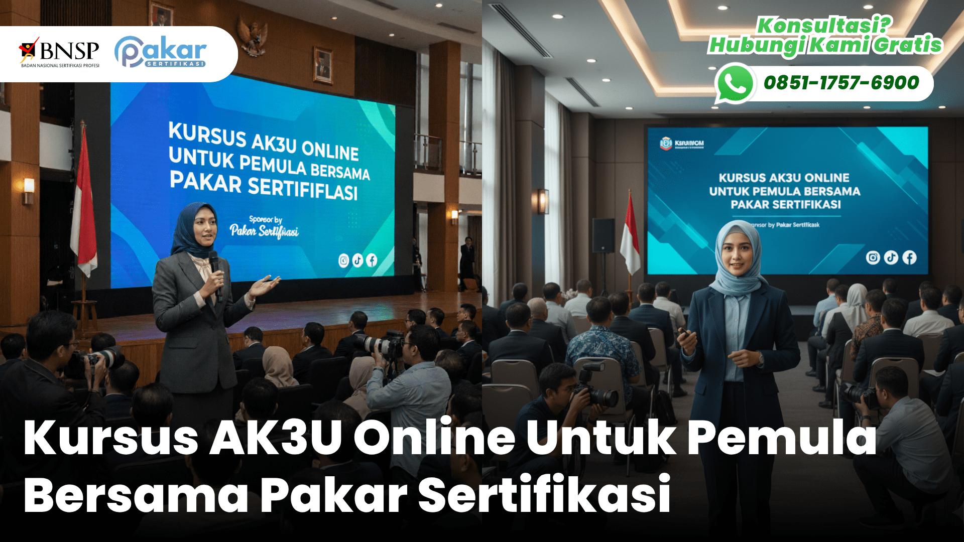 kursus ak3u online untuk pemula