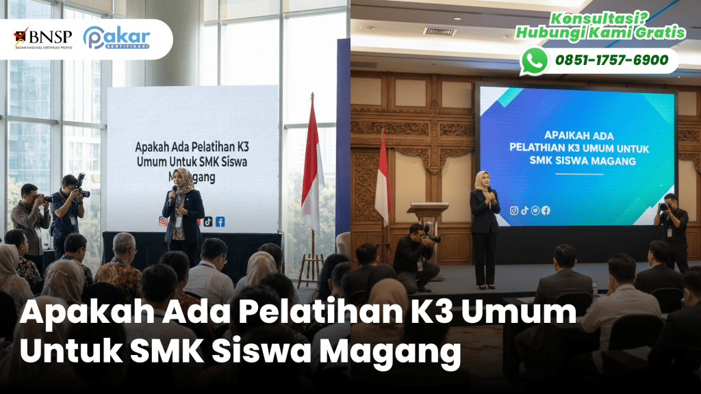 pelatihan k3 umum untuk SMK siswa magang