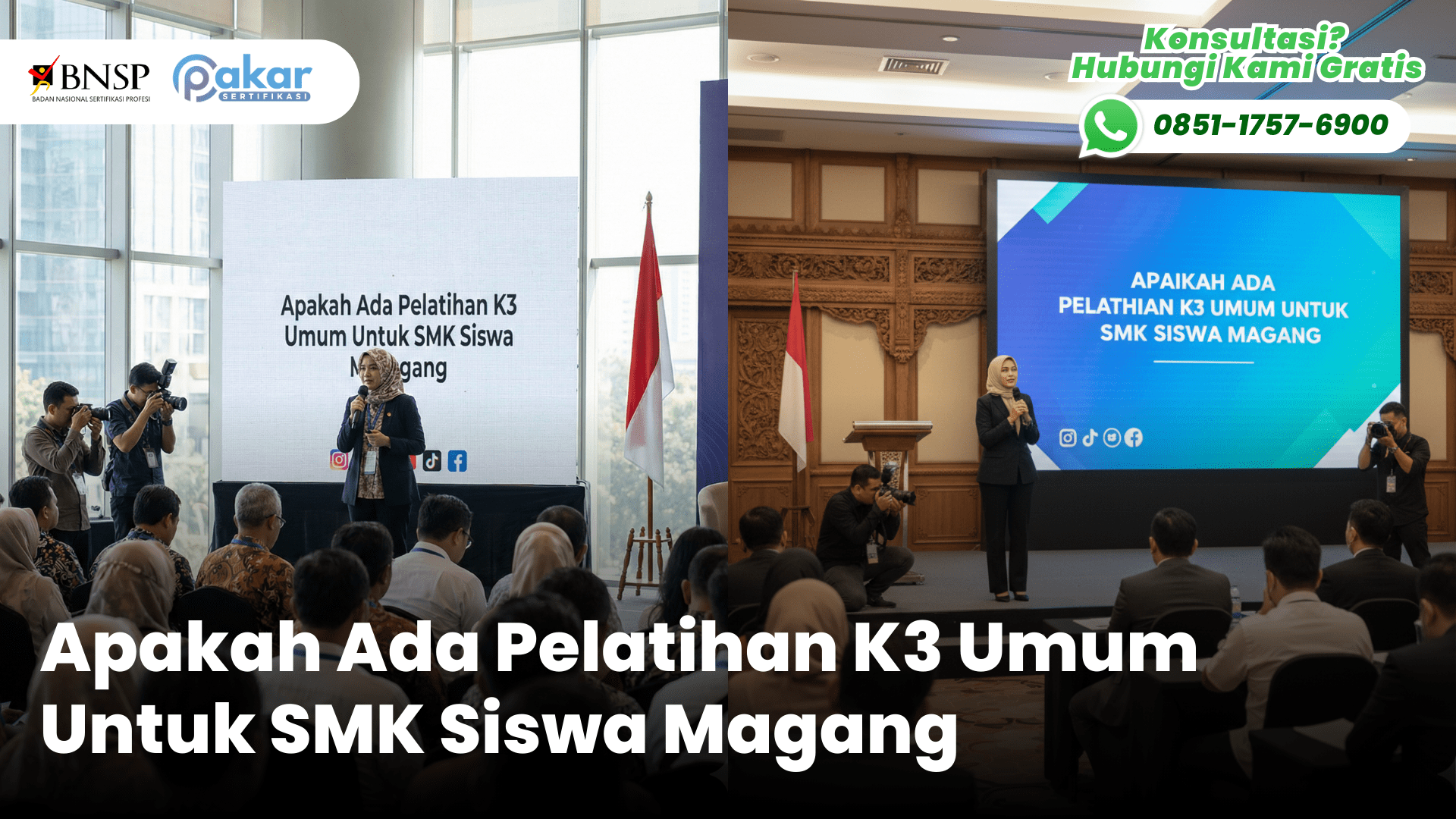 pelatihan k3 umum untuk SMK siswa magang