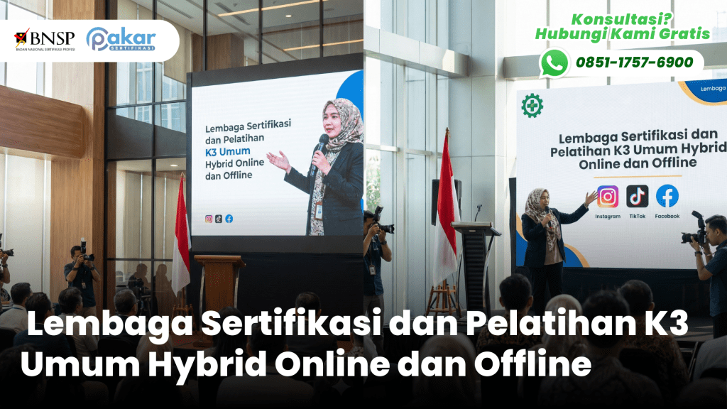 pelatihan k3 umum hybrid online dan offline