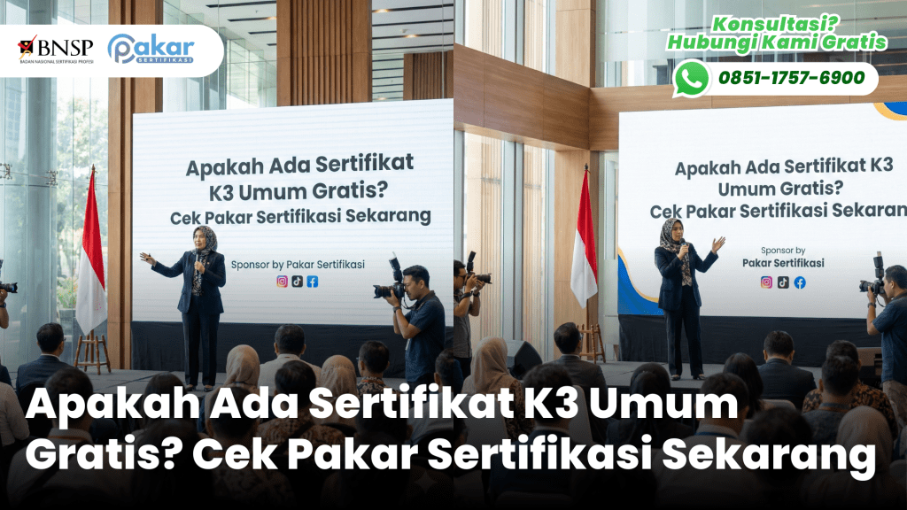 sertifikat k3 umum gratis