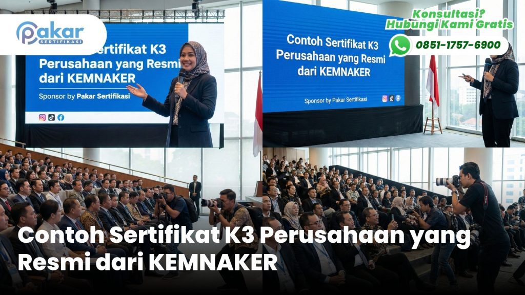 Contoh Sertifikat K3 Perusahaan