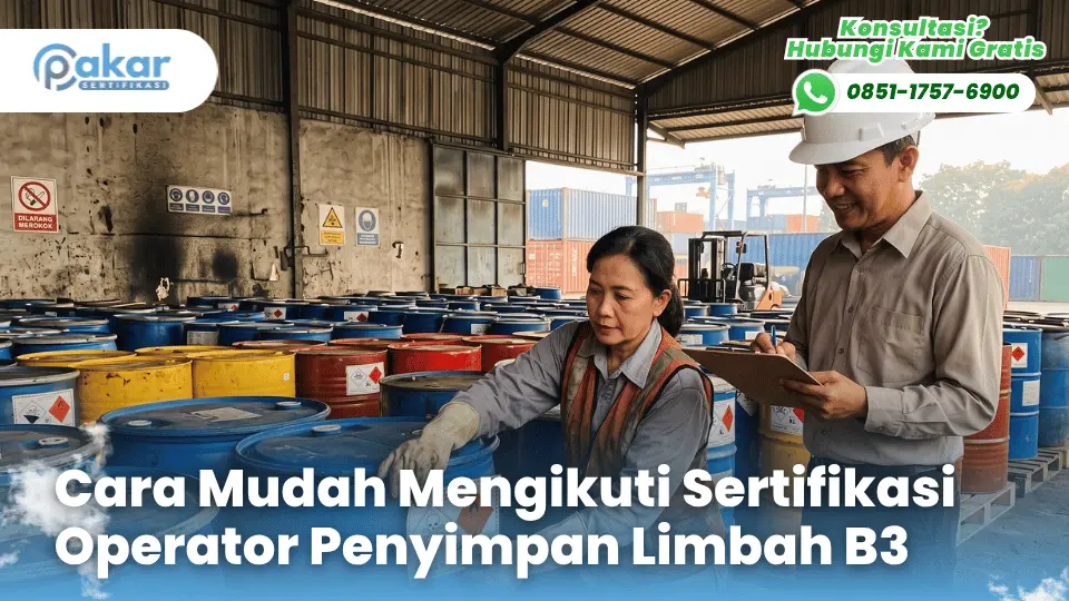 Sertifikasi Operator Penyimpan Limbah B3