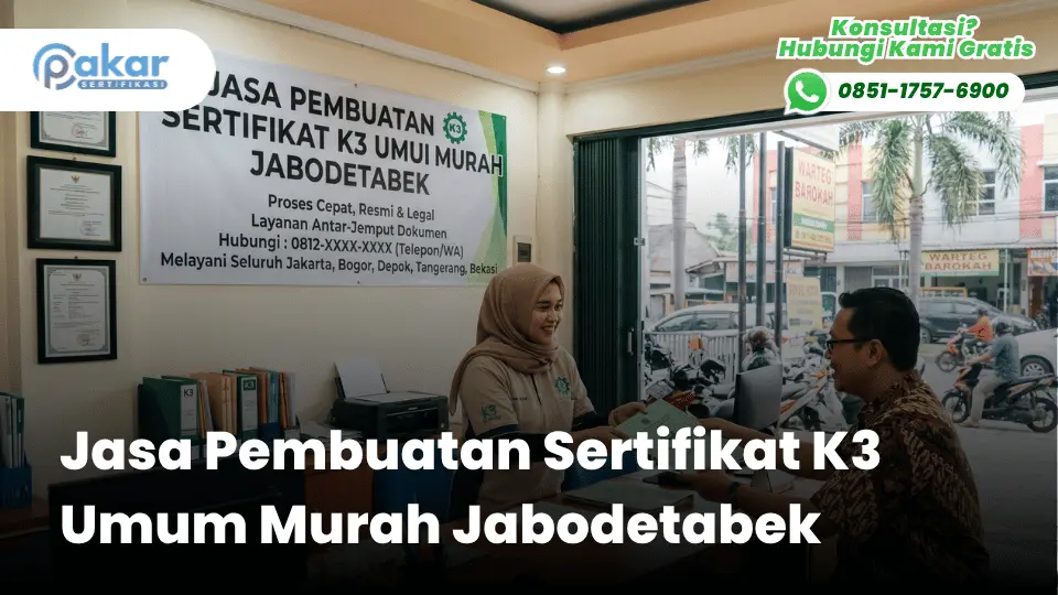 jasa pembuatan sertifikat k3 umum
