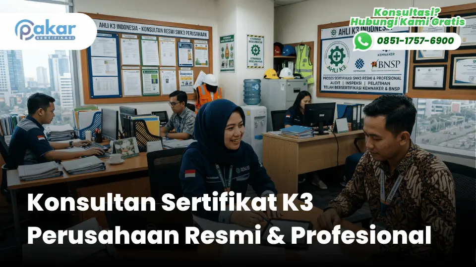 konsultan sertifikat k3
