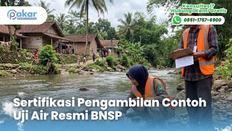 Sertifikasi Pengambilan Contoh Uji Air