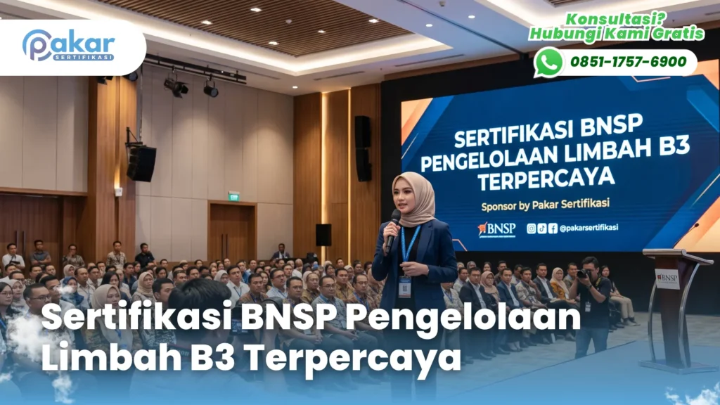 Sertifikasi BNSP Pengelolaan Limbah B3