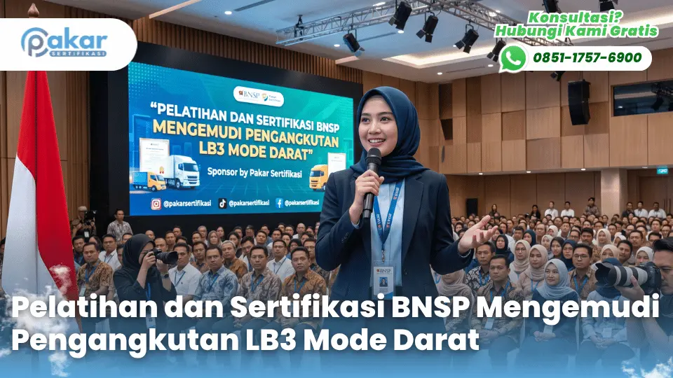 Sertifikasi BNSP Mengemudi Pengangkutan LB3 Mode Darat