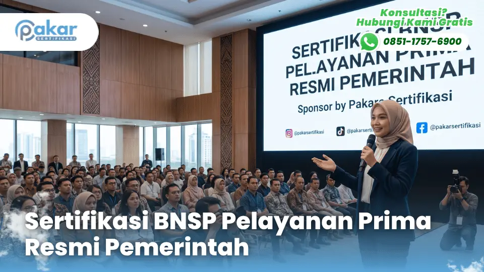 Sertifikasi BNSP Pelayanan Prima
