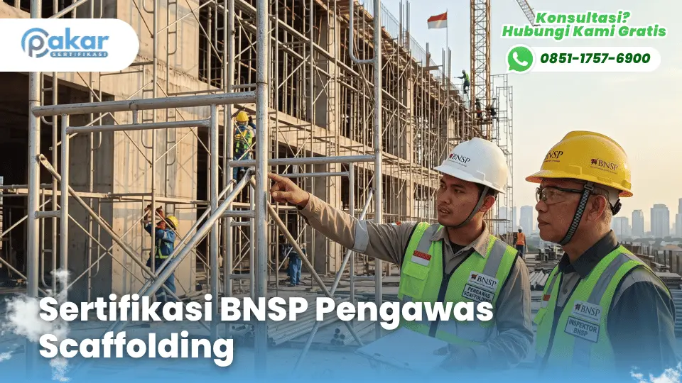 Sertifikasi BNSP Pengawas Scaffolding