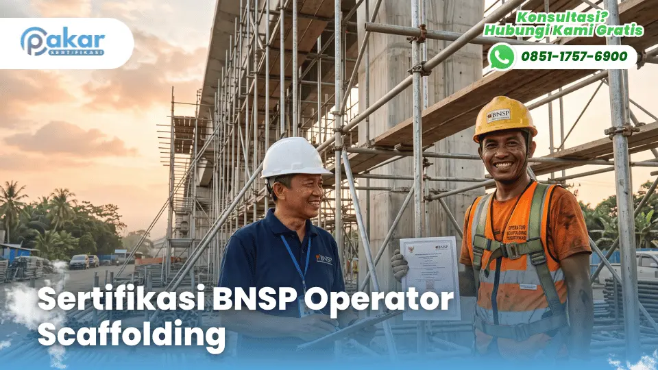 Sertifikasi BNSP Operator Scaffolding