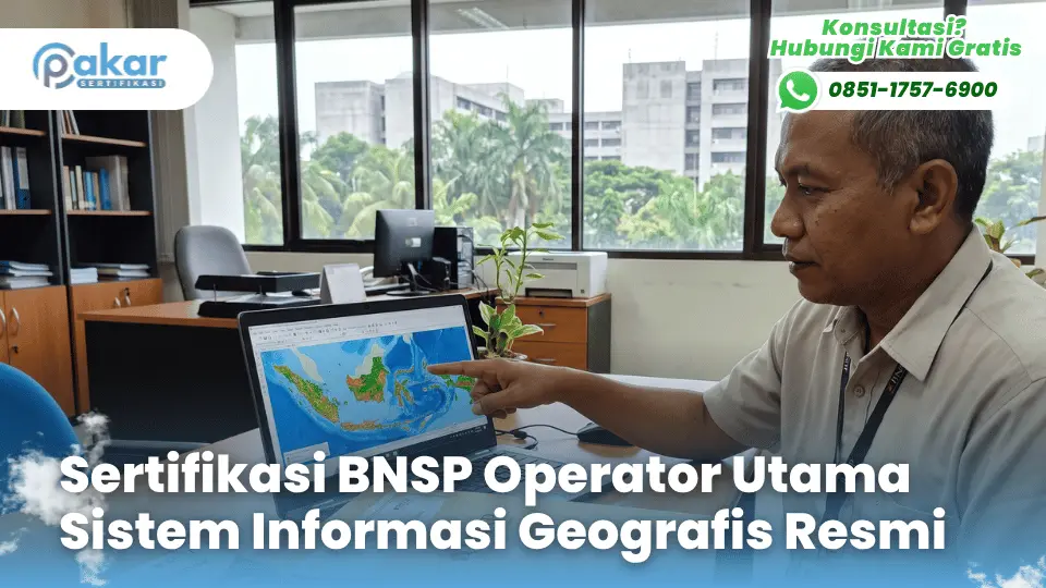 Sertifikasi BNSP Operator Utama Sistem Informasi Geografis