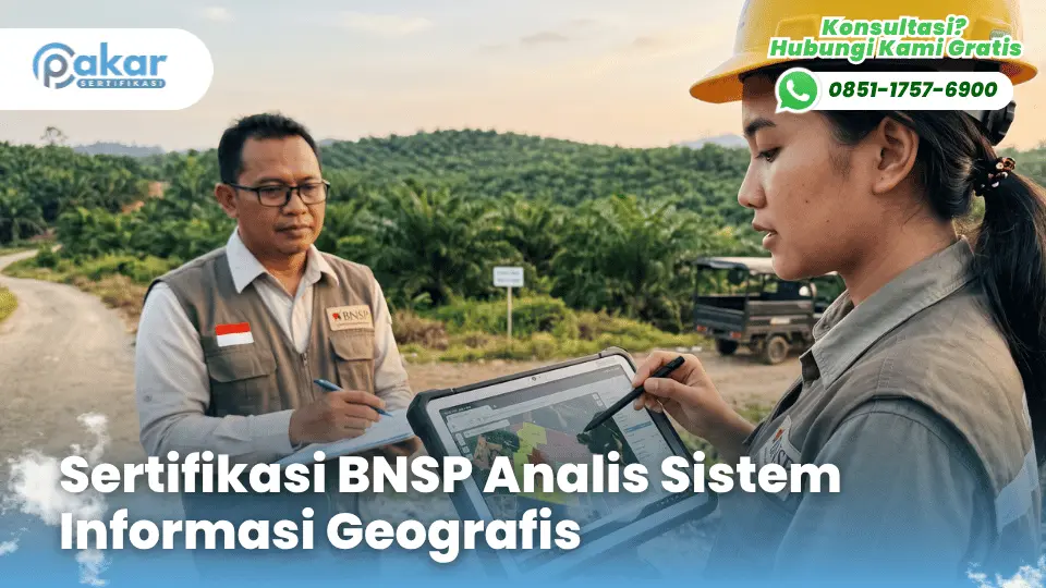 Sertifikasi BNSP Analis Sistem Informasi Geografis