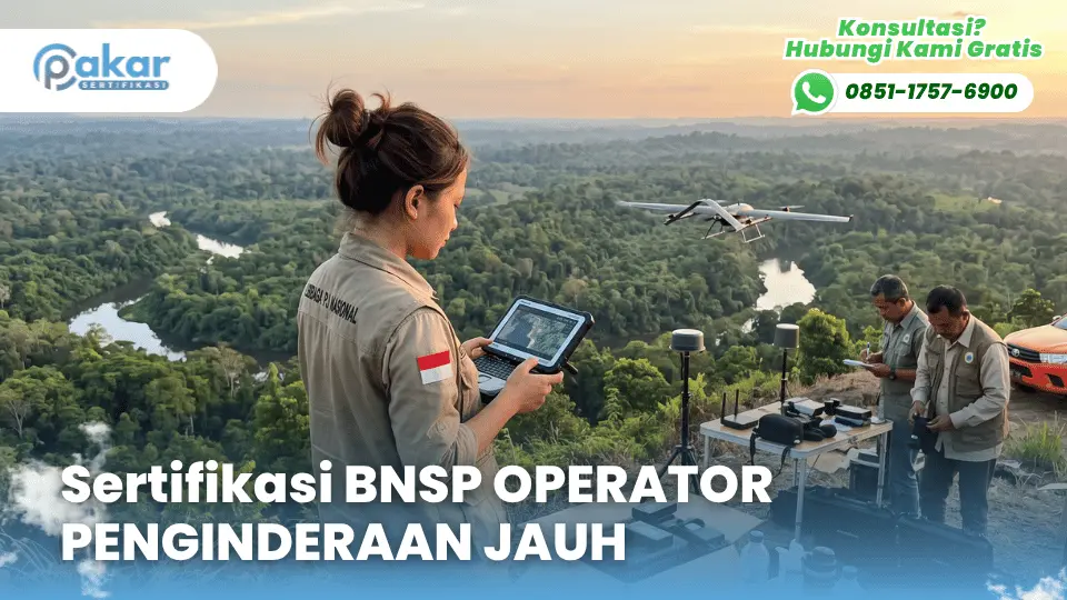 Sertifikasi BNSP OPERATOR PENGINDERAAN JAUH