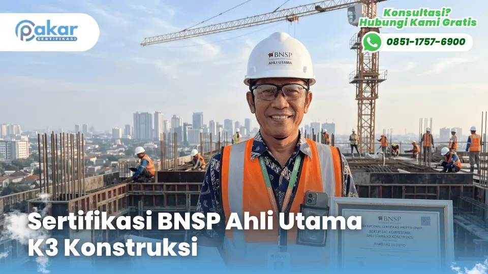 Sertifikasi BNSP Ahli Utama K3 Konstruksi
