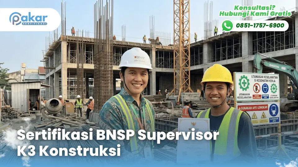 Sertifikasi BNSP Supervisor K3 Konstruksi