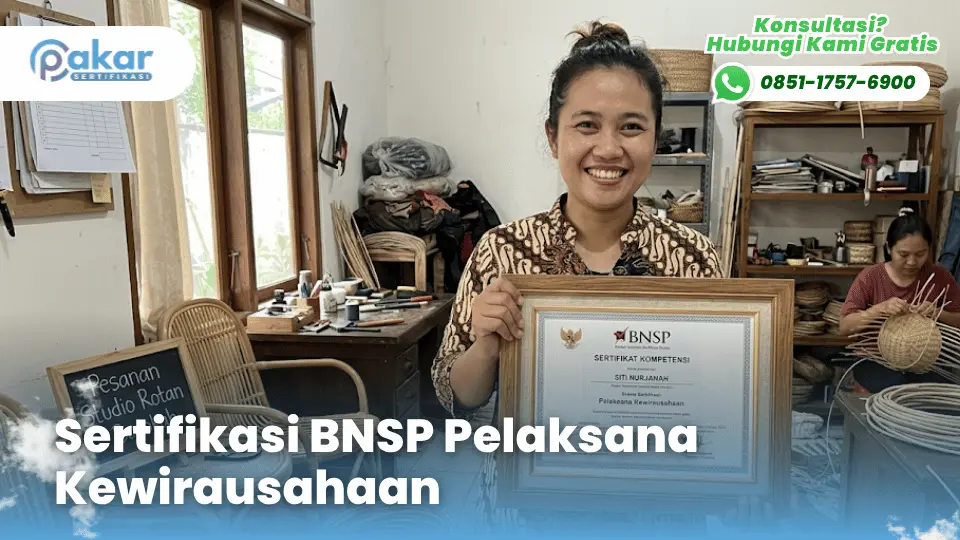Sertifikasi BNSP Pelaksana Kewirausahaan