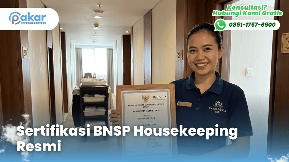 Sertifikasi BNSP Housekeeping Resmi