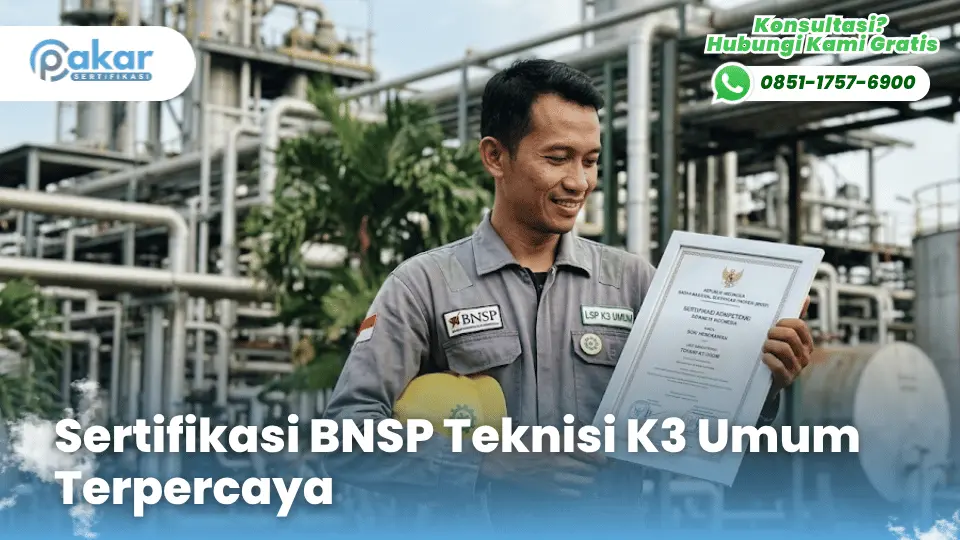 Sertifikasi BNSP Teknisi K3 Umum