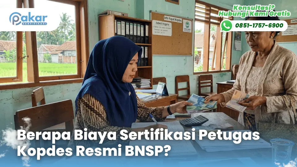 biaya sertifikasi petugas kopdes