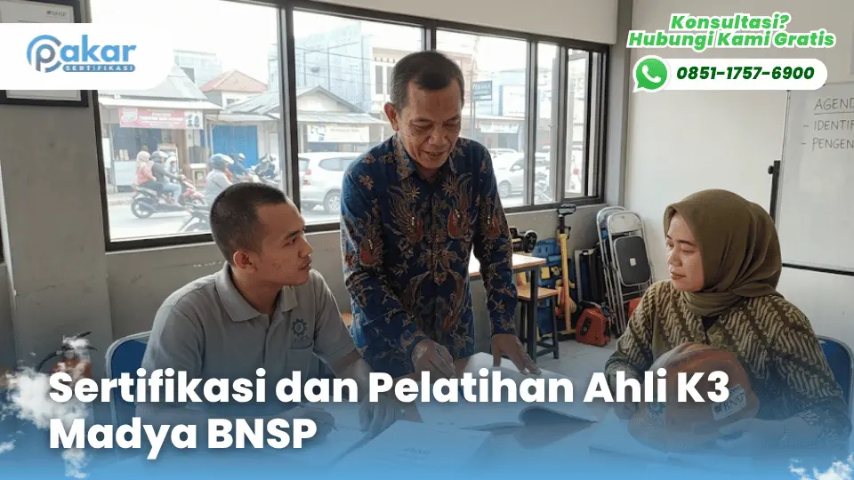 pelatihan ahli k3 madya bnsp