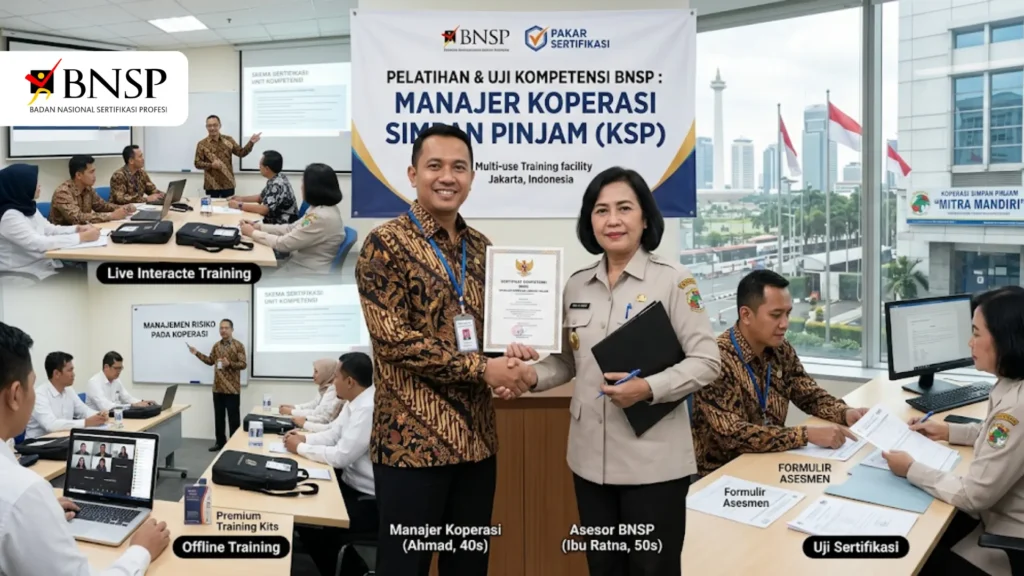 Sertifikasi BNSP Manajer Koperasi Simpan Pinjam