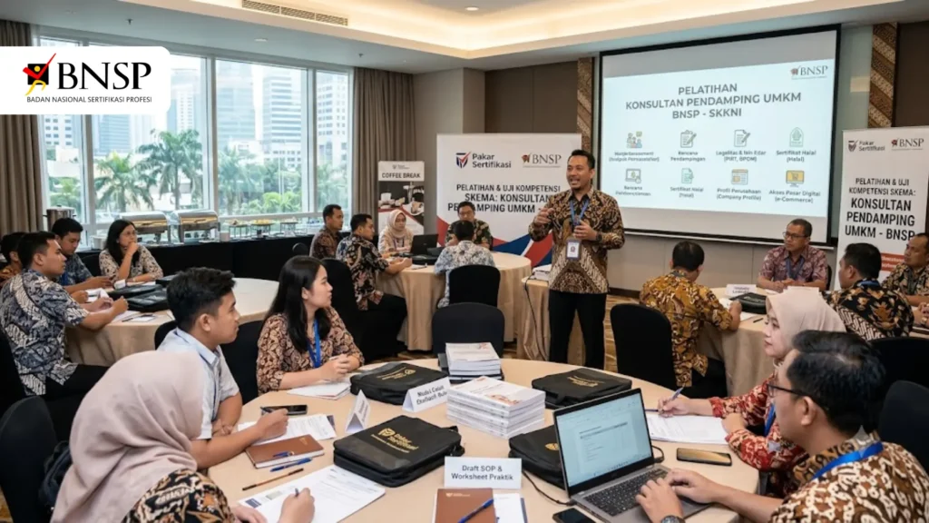 Sertifikasi BNSP Konsultan Pendamping UMKM