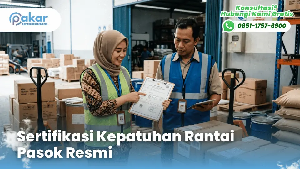 sertifikasi kepatuhan rantai pasok