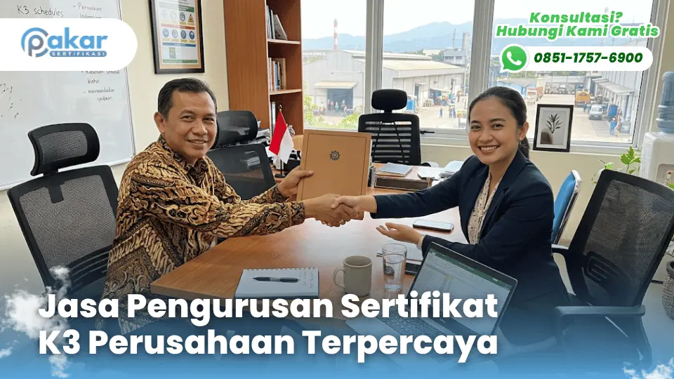jasa sertifikat k3 perusahaan